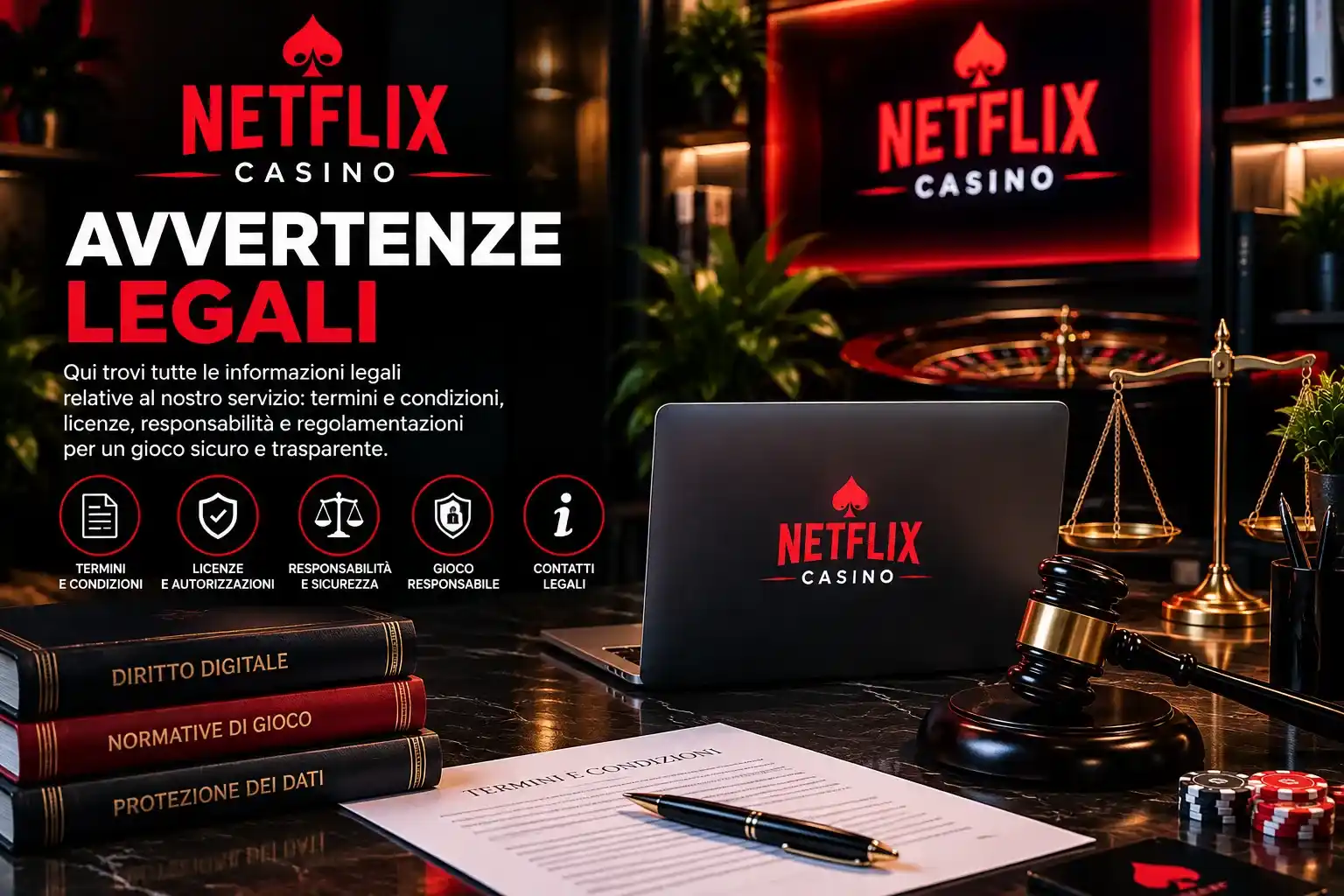 netflix casino avvertenze